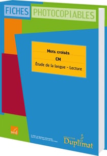 DUPLIMAT : mots croisés - CM