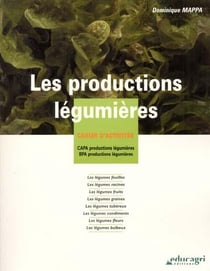 Les productions légumières - cahier d'activités - capa productions légumières - bpa productions légumières