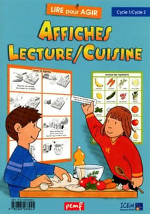 Fichier lecture - affiches lecture/cuisine - cycle 1/cycle 2