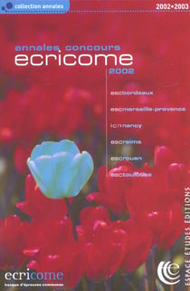 Ecricome annales concours - edition 2002