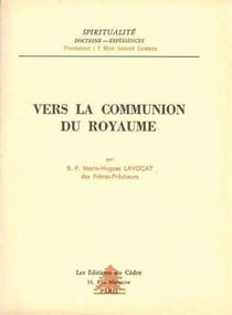 Vers la communion du royaume
