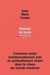 Ralentir de toute urgence : Comment rester émotionnellement sain et spirituellement vivant dans le chaos du monde moderne