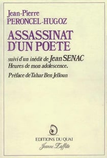 Assassinat d'un poète - heures de mon adolescence