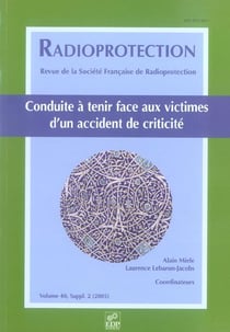 Radioprotection conduite a tenir face aux victimes
