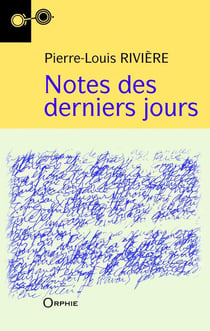 Notes des derniers jours