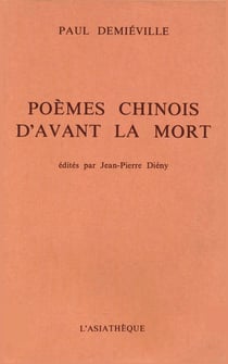 Poèmes chinois d'avant la mort