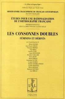Les consonnes doubles - féminins et dérives