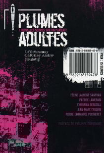 Plumes adultes - 7 nouvelles servies sur un plateau