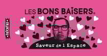 Les bons baisers XXL saveur de l'espace : carnet de bons "special presbytie" pour offrir des baisers