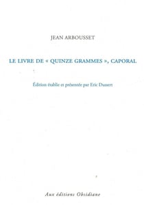 Le livre de "quinze grammes", caporal