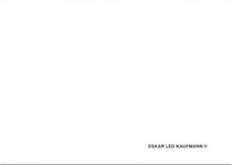Oskar leo kaufmann /allemand