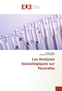 Les analyses toxicologiques sur paracelse