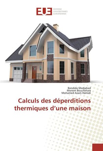 Calculs des deperditions thermiques d'une maison