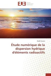 Etude numerique de la dispersion hydrique d'elements radioactifs