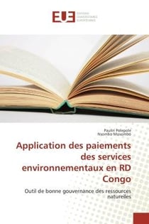 Application des paiements des services environnementaux en RD Congo : Outil de bonne gouvernance des ressources naturelles