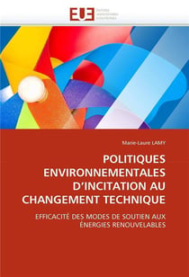 Politiques environnementales d'incitation au changement technique