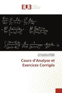 Cours d'Analyse et Exercices Corrigés