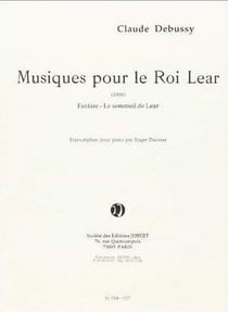 Musiques pour le roi lear --- orchestre de chambre