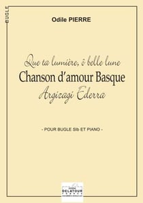 Chanson d'amour Basque pour bugle et piano
