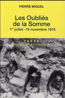 Oublies De La Somme 1Er Juillet- 19 Novembre 1916