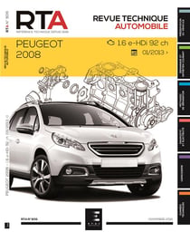 Revue technique automobile n.809 : Peugeot 2008 : 1.6 hdi (92 ch) (depuis 01/2013)
