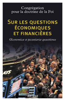 Sur les questions economiques et financieres - oeconomicae et pecuniariae quaestiones