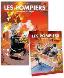 Les pompiers Tome 2 : hommes au foyer