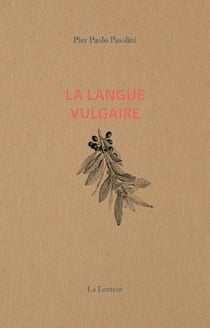 La langue vulgaire
