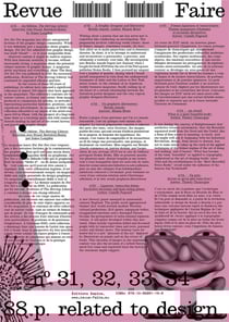 Revue faire, regarder le graphisme : coffret vol.9 : n.31 à n.34