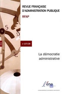 Revue française d'administration publique : la démocratie administrative