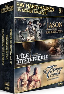 Ray Harryhausen - Coffret n° 1 : Jason et les Argonautes + L'Île Mystérieuse + Le 7ème Voyage de Sinbad
