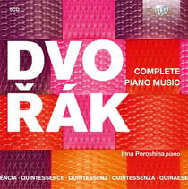 Dvorak : Intégrale de l'oeuvre pour piano