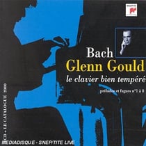 Le clavier bien tempere : preludes et fugues 1-8