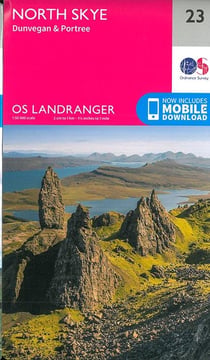North skye dunvegan 1/50 000