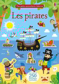 Les pirates - mes petits autocollants usborne