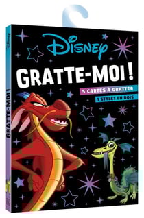 Disney pixar - mini pochette - gratte-moi ! - creatures magiques et dragons