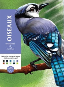 Art-therapie - coloriages mystères - oiseaux