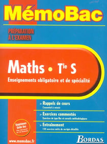 Memo maths term s spe + oblig