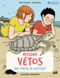 Mission vétos Tome 8 : mission vetos - une tortue en difficulte