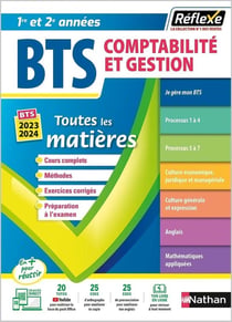 BTS comptabilité et gestion - toutes les matières - 1re et 2e années (édition 2023/2024)