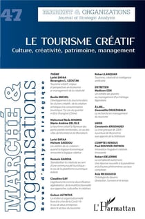 Revue Marché et organisations n.47 : le tourisme créatif : culture, créativité, patrimoine, management