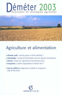 Demeter 2003 - economi et strategies agricoles - agriculture et alimentation