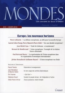 Europe : les nouveaux horizons