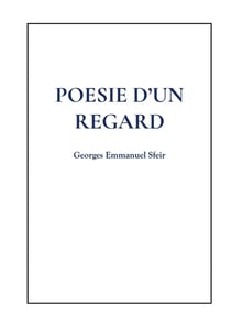 Poésie d'un regard