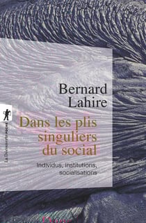 Dans les plis singuliers du social - individus, institutions, socialisations