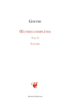 Oeuvres complètes Tome 2 - théâtre