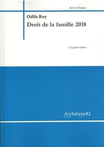 Droit de la famille (édition 2018)