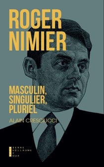 Roger Nimier masculin singulier pluriel
