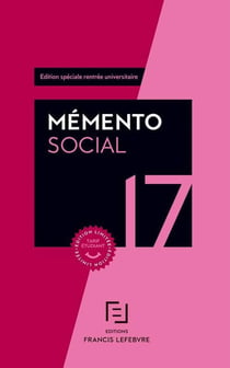 Memento Social Etudiant 2017