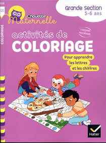 Chouette entraînement : activités de coloriage - GS